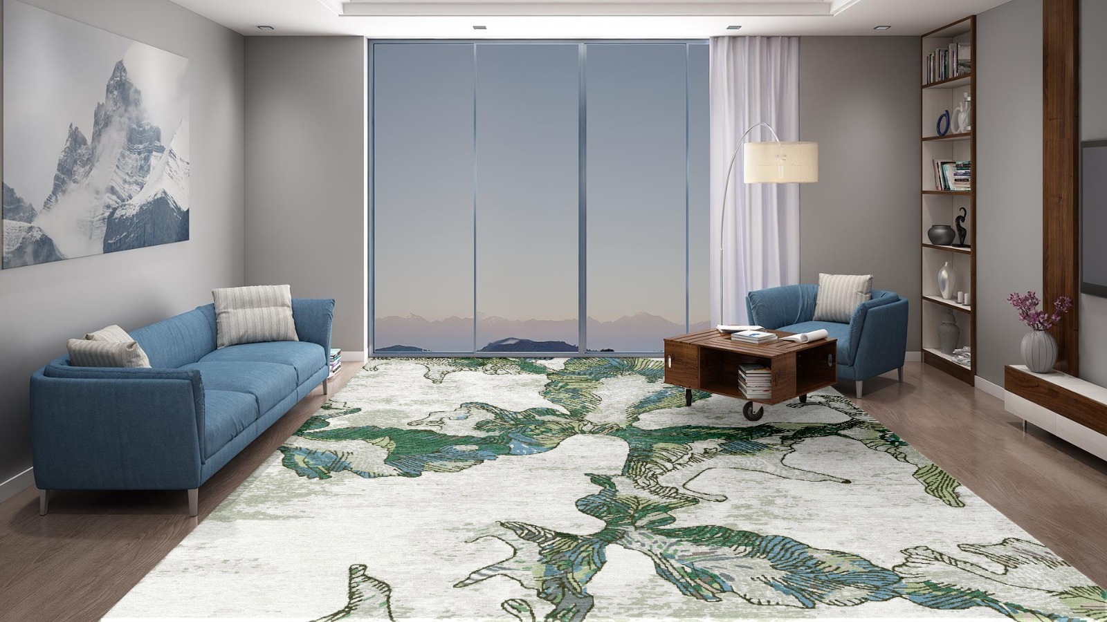 Bespoke Custom Rug - Code: TRK-FL-K07