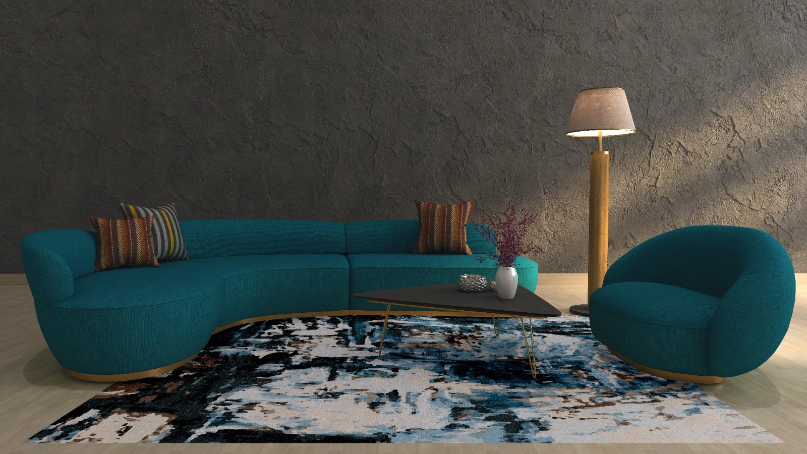 Bespoke Custom Rug - Code: TRK-FL-K09