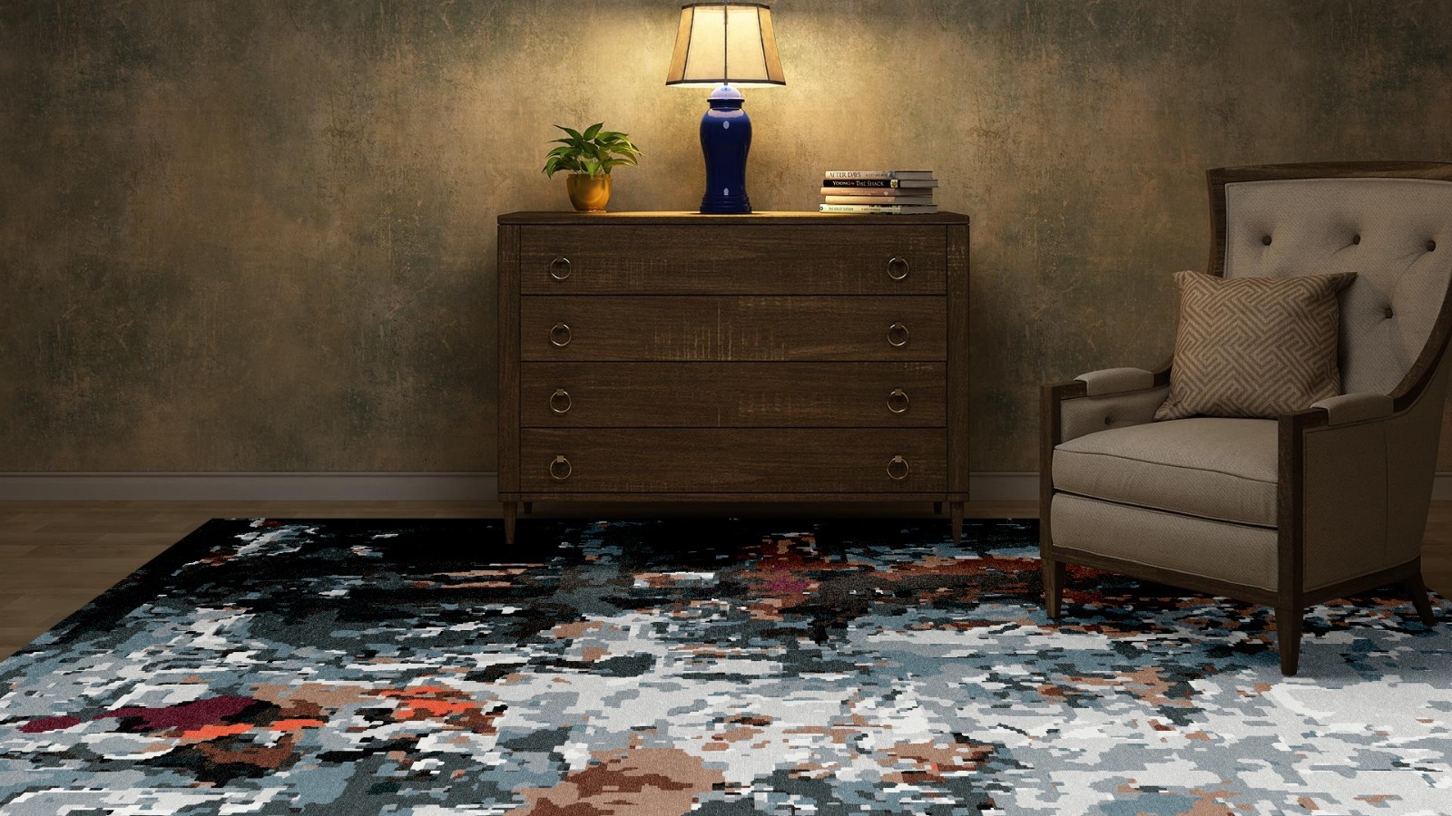 Bespoke Custom Rug - Code: TRK-FL-K12