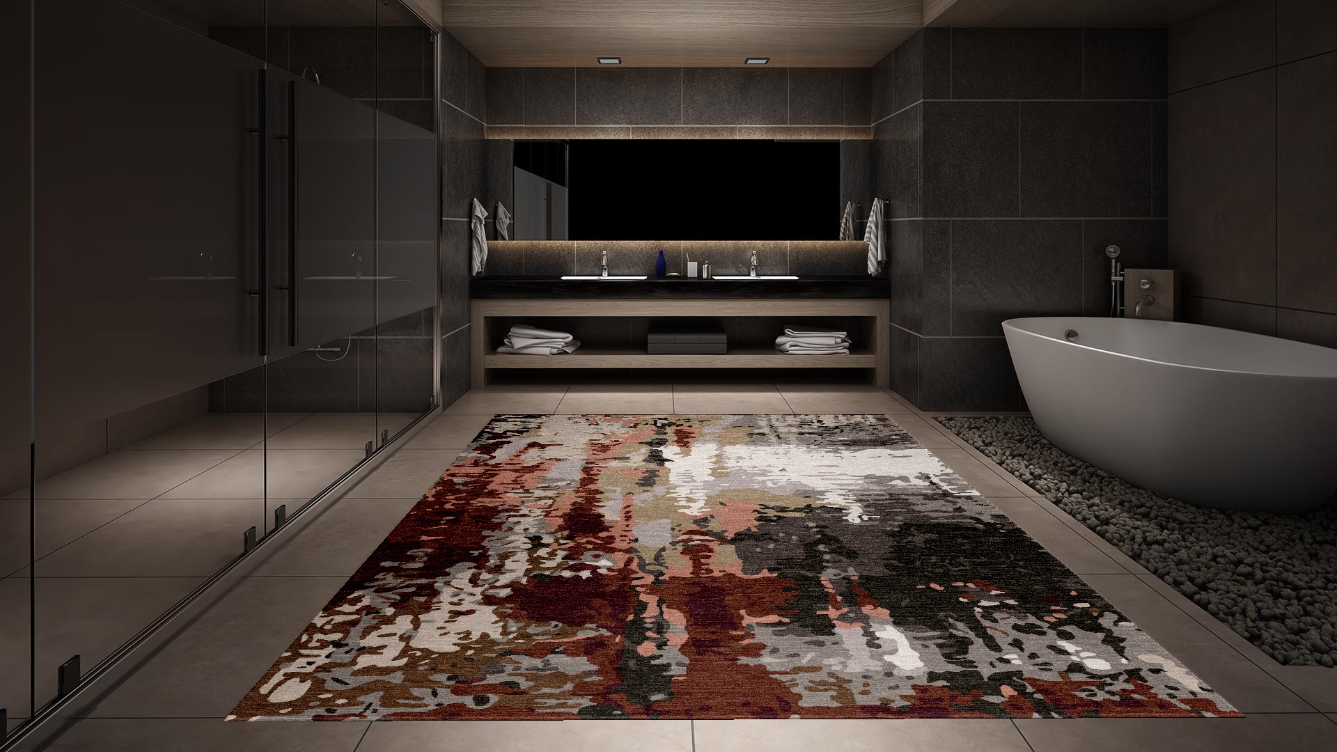 Bespoke Custom Rug - Code: TRK-FL-A08