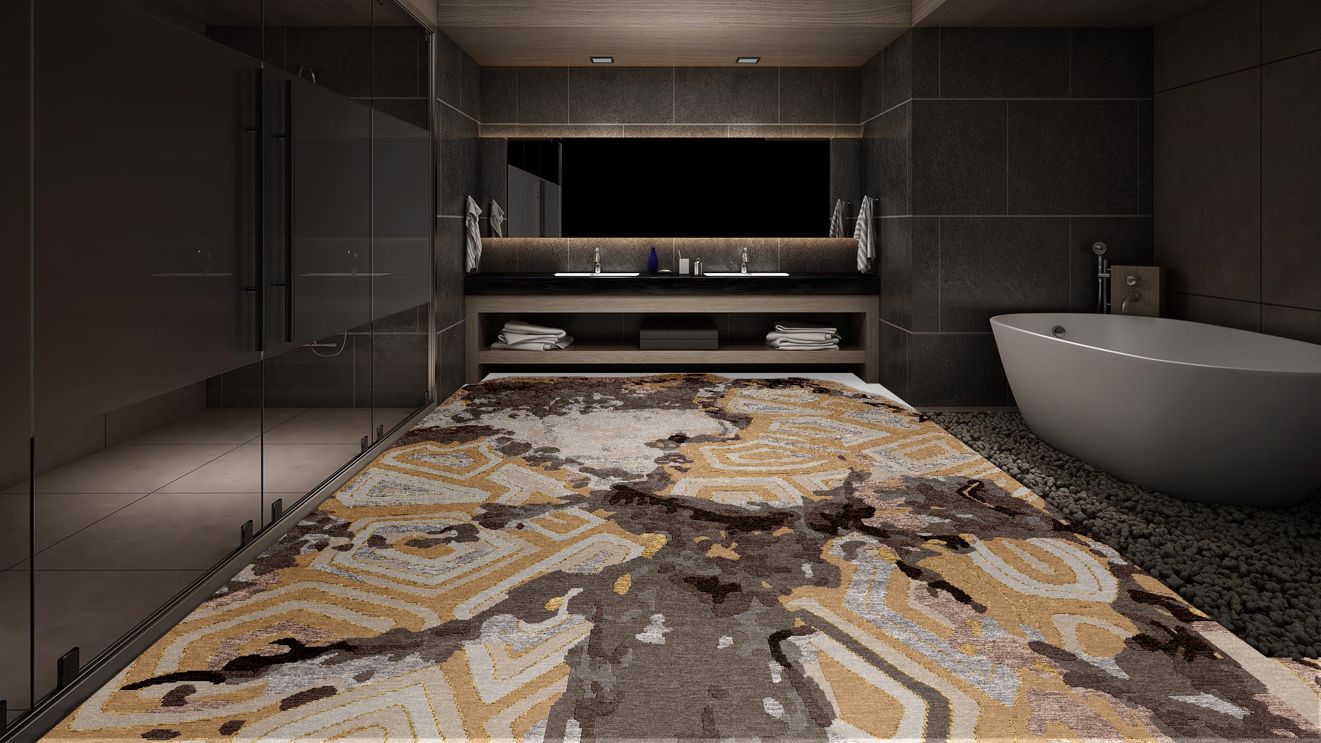 Bespoke Custom Rug - Code: TRK-FL-A06