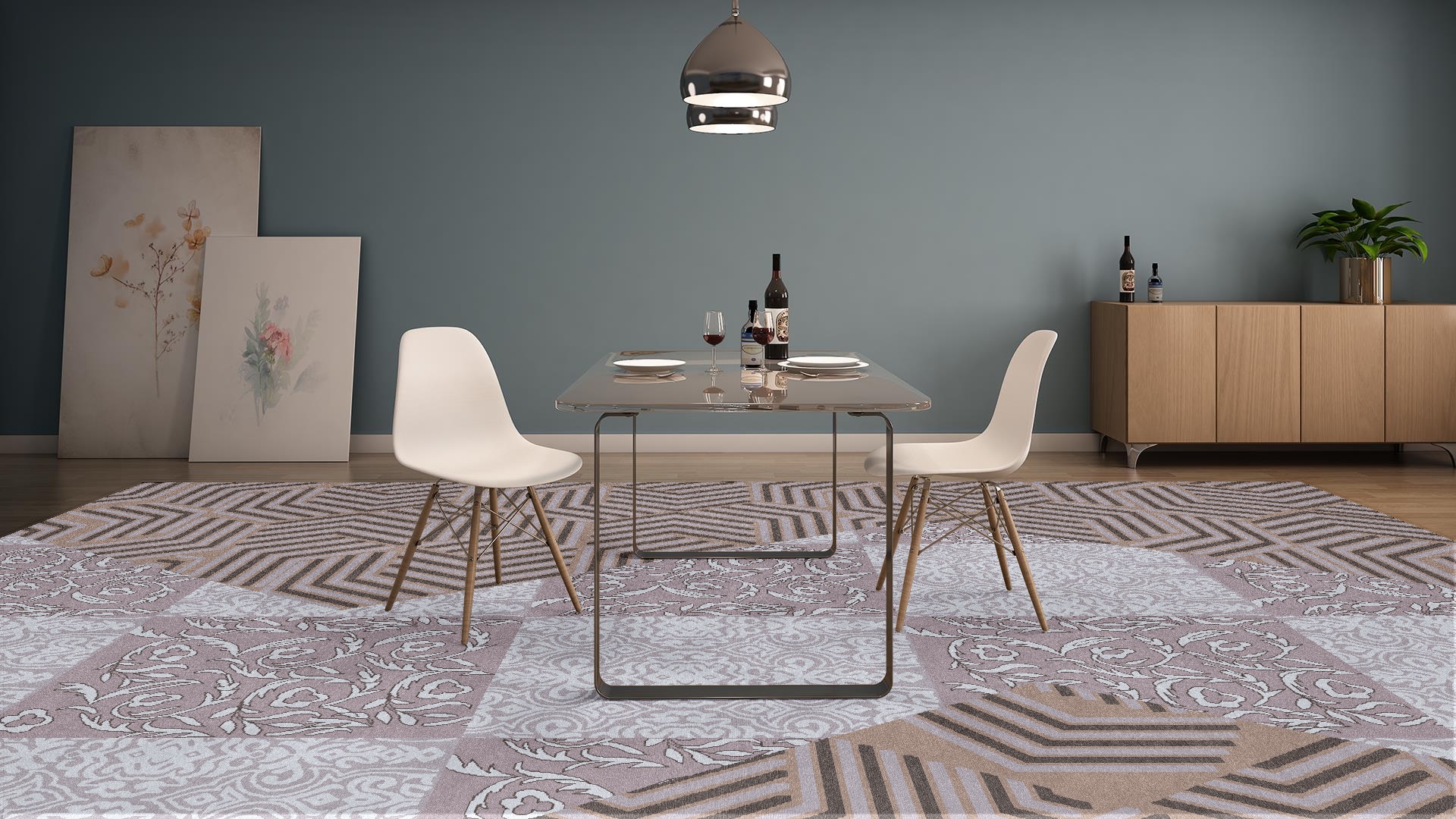 Bespoke Custom Rug - Code: TRK-FL-D02