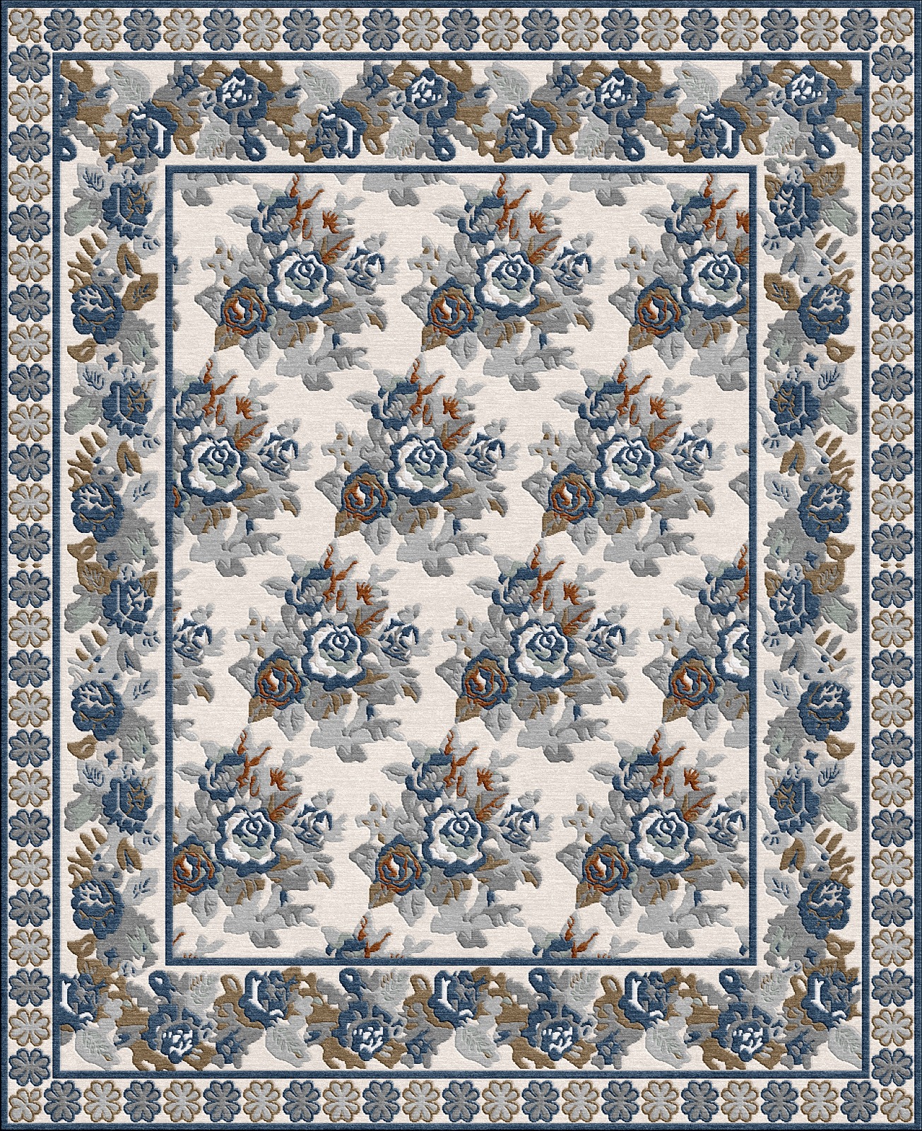 Bespoke Custom Rug - Code: TRK-HT-D03
