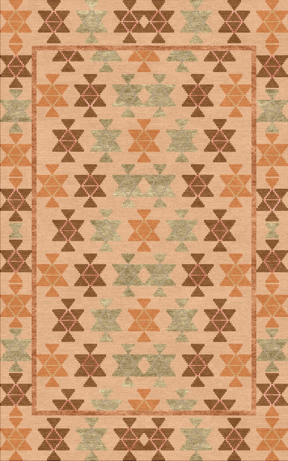 Premium Flatweave Rug - Code: TRK-FW-1002