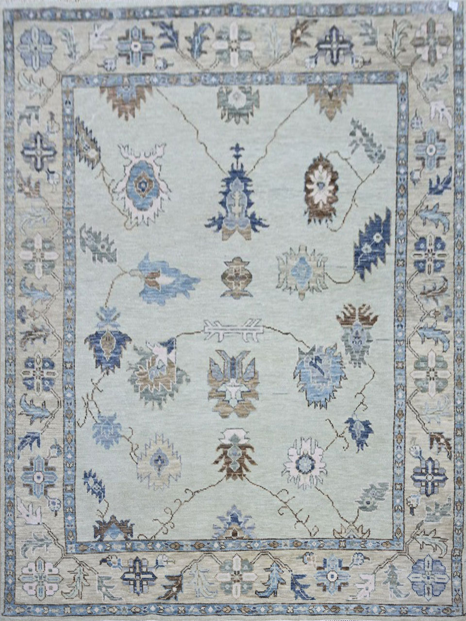 Luxury Hand Knotted Rug - Code: TRK-HK-1009