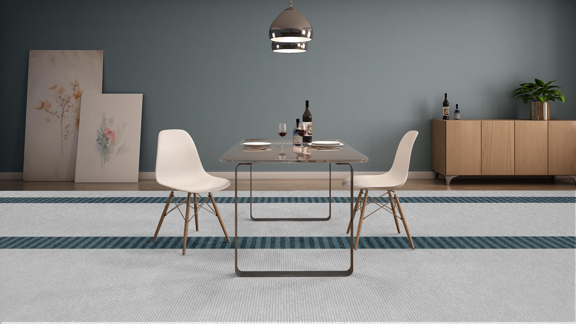 Handloom Area Rug - Code: TRK-HL-F1002