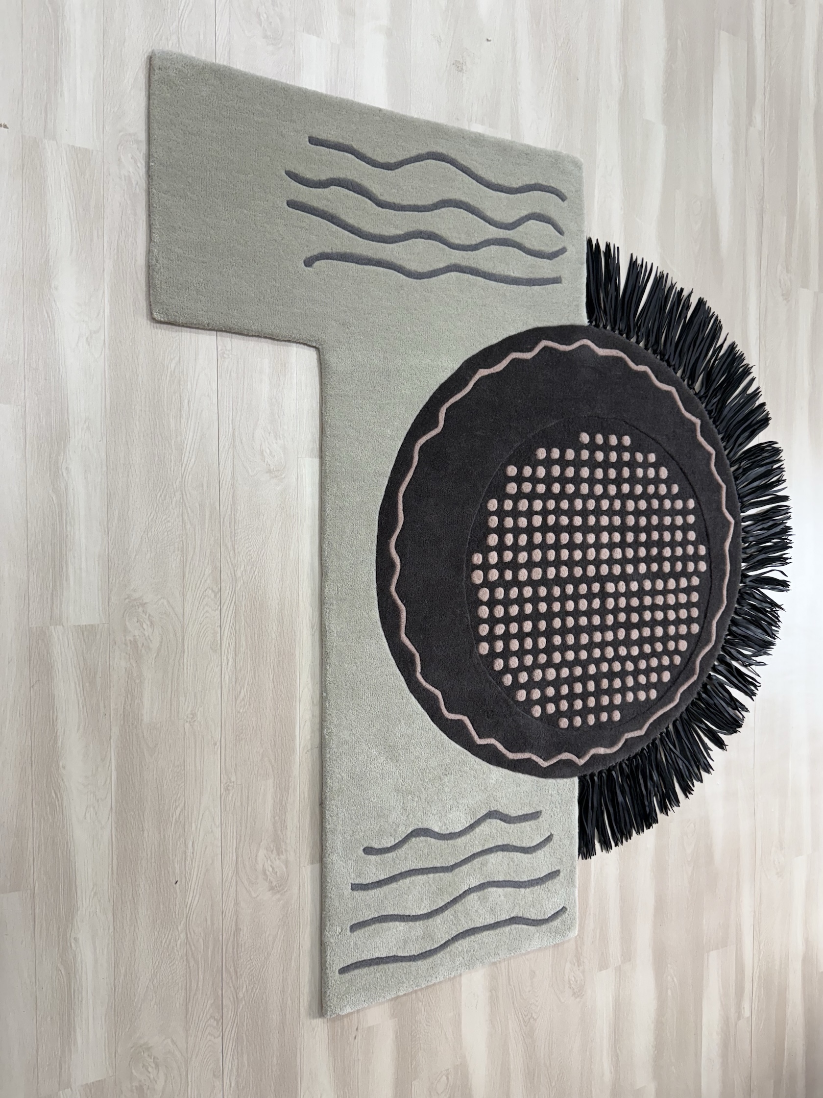 Soft Hand Tufted Wool Rug - Code: TRK-HT-1019