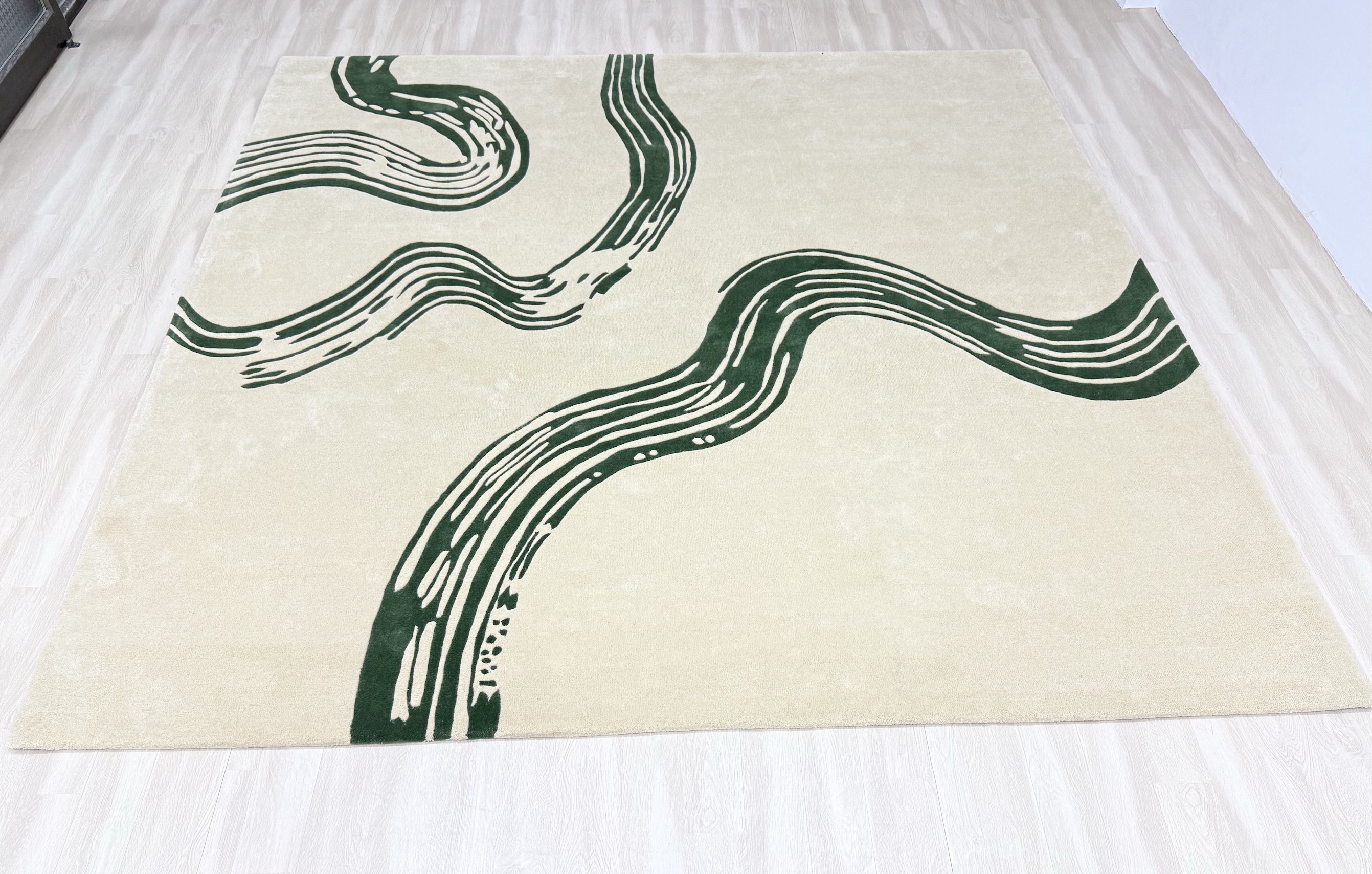 Soft Hand Tufted Wool Rug - Code: TRK-HT-1020
