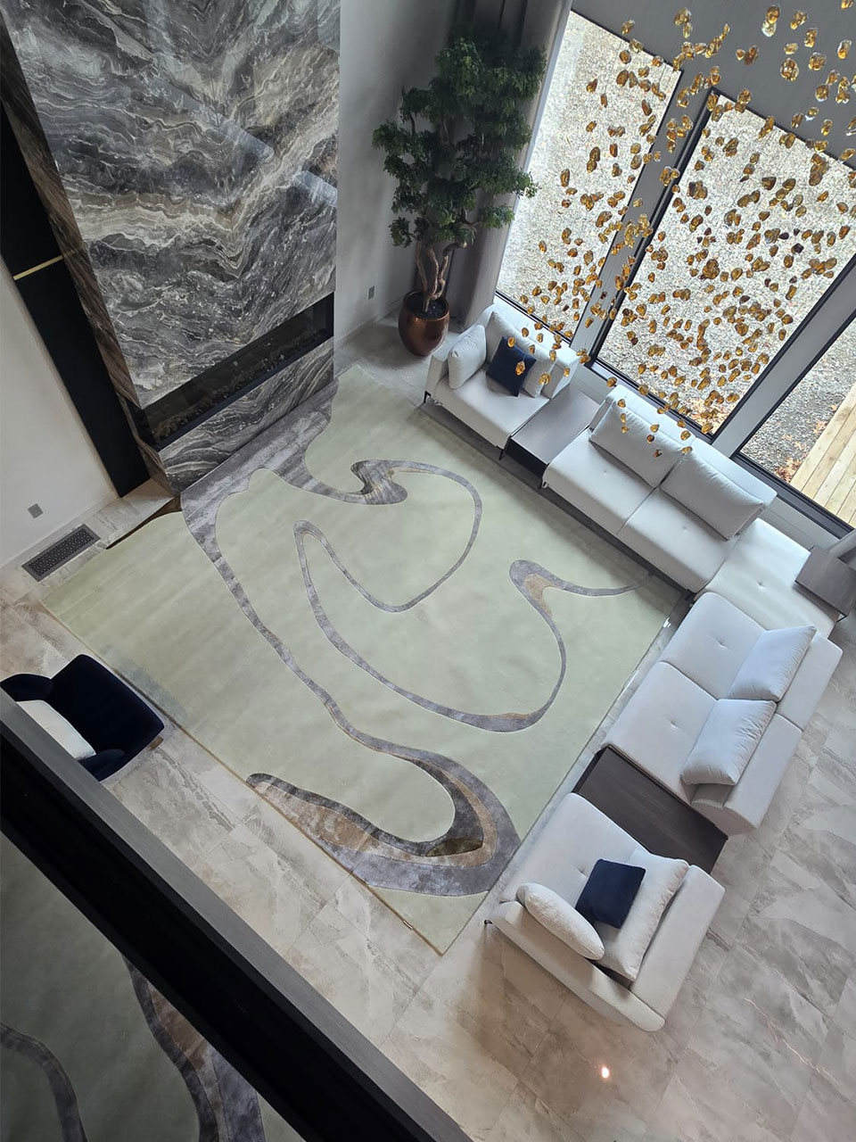 Soft Hand Tufted Wool Rug - Code: TRK-HT-1012