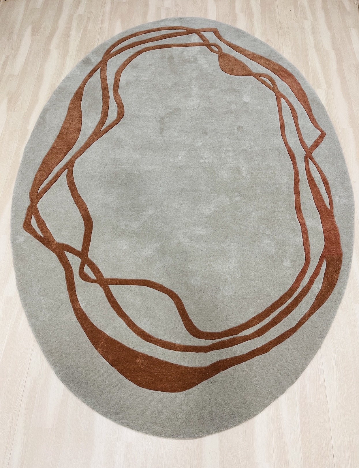 Soft Hand Tufted Wool Rug - Code: TRK-HT-1023