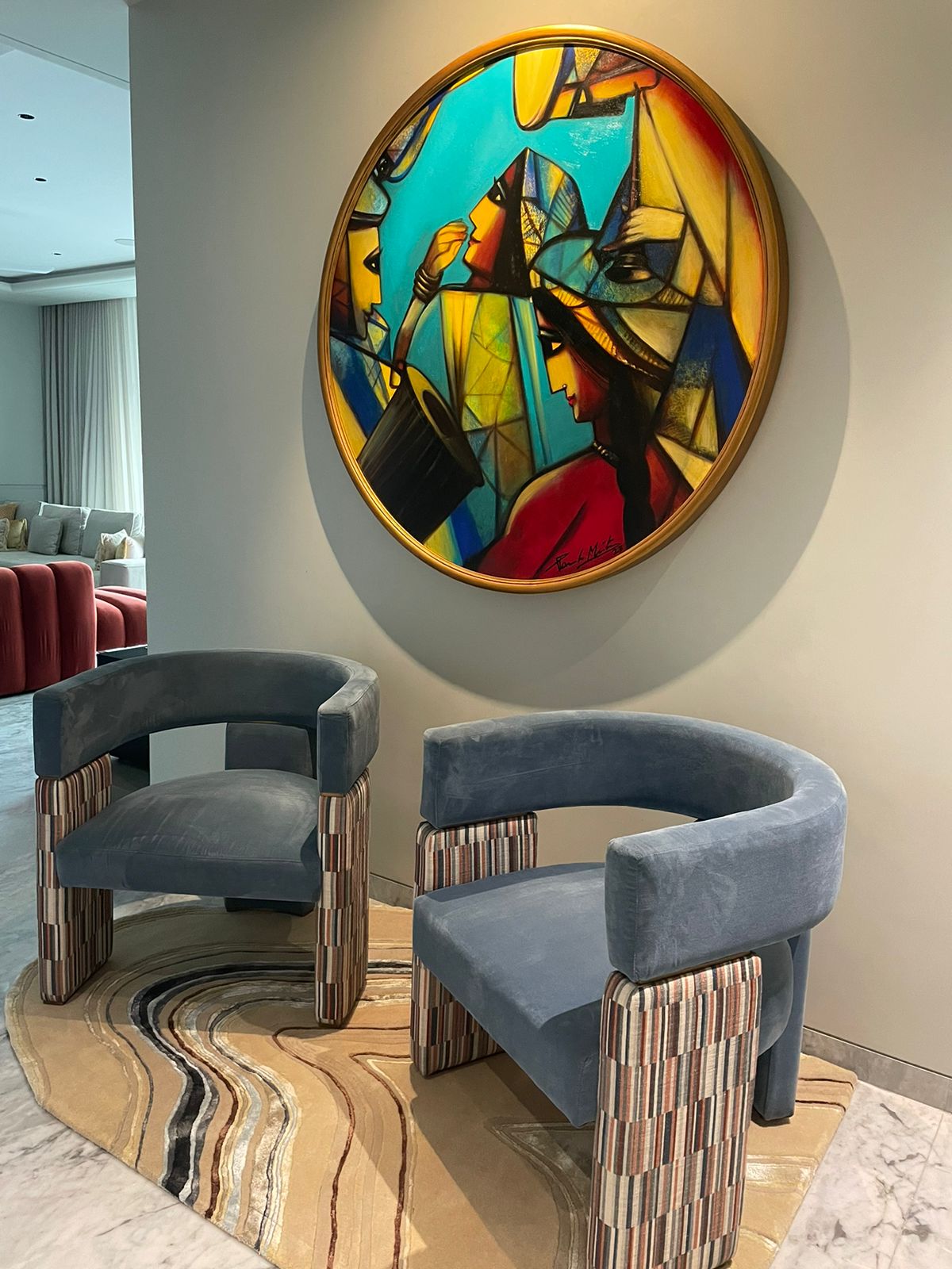 Soft Hand Tufted Wool Rug - Code: TRK-HT-1004