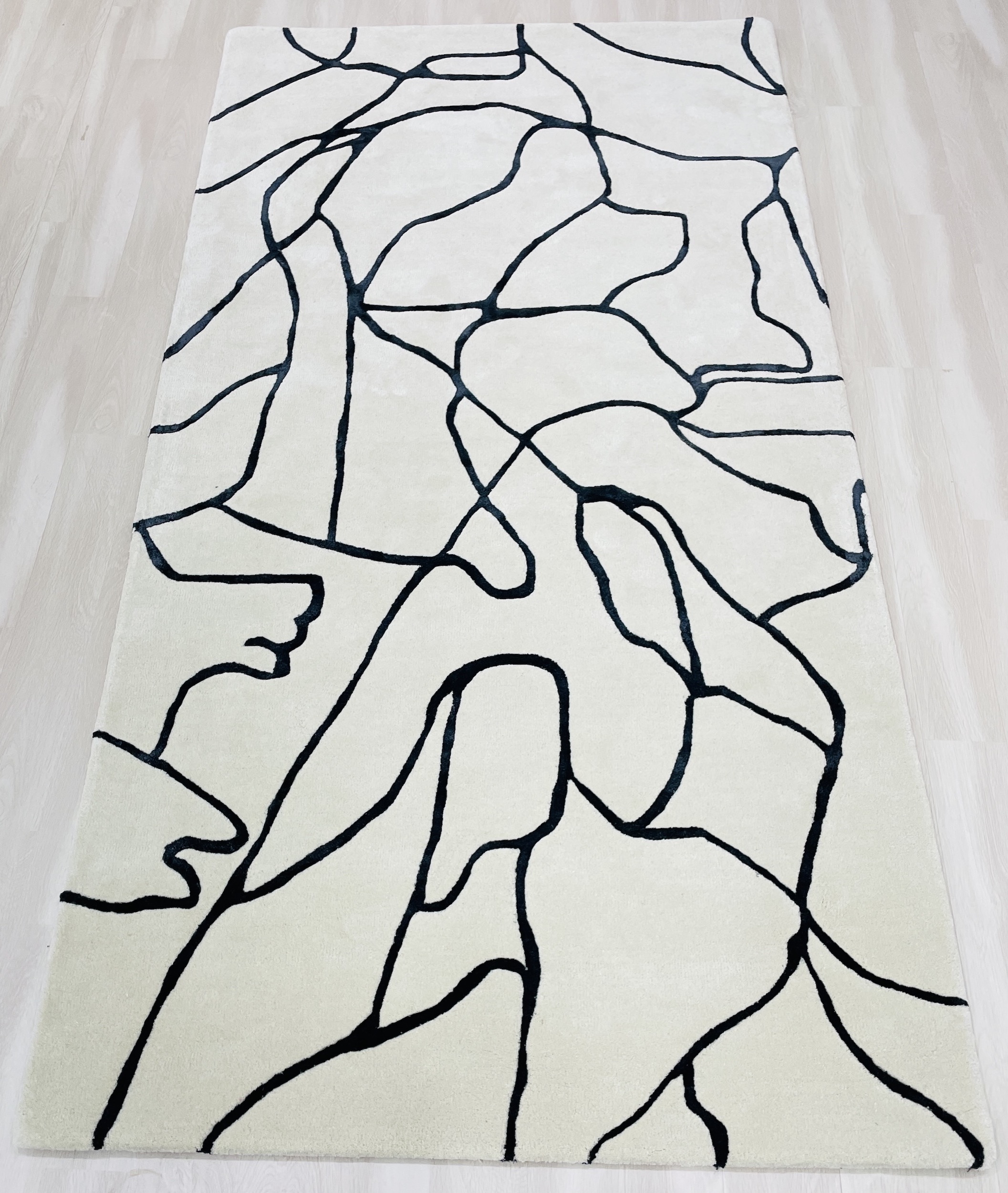 Soft Hand Tufted Wool Rug - Code: TRK-HT-1032