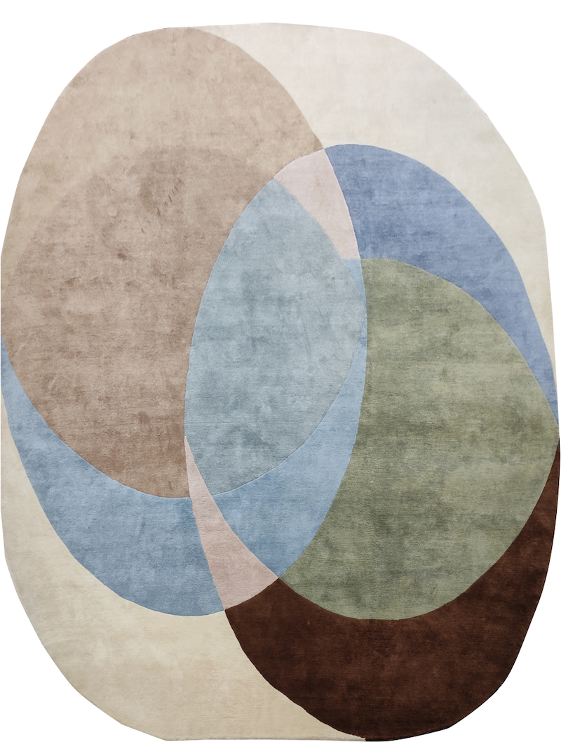 Premium Indo Tibetan Rug - Code: TRK-IT-1004